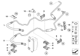 Diagram for 2003 BMW 745i Oil Cooler Hose - 17227570975