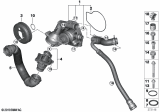 Diagram for 2010 BMW X5 M Thermostat - 11537586885