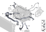 Diagram for BMW X1 Radiator Hose - 17127617363