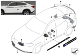 Diagram for 2017 BMW X4 Mirror Cover - 51162337577