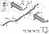 Diagram for 2018 BMW 530i Exhaust Pipe - 18308652316