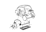 Diagram for 1956 BMW Isetta Spark Plug Wires - 12121354394