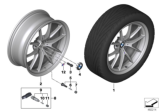 Diagram for 2020 BMW M4 Alloy Wheels - 36118071789