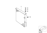 Diagram for 2001 BMW Z3 M A/C Condenser - 64538398181