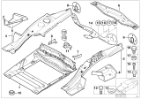 Diagram for BMW X5 Floor Pan - 41127009385