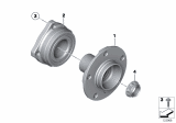 Diagram for BMW 528xi Wheel Hub - 33416765071