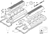 Diagram for 2001 BMW Z8 Valve Cover Gasket - 11120001269