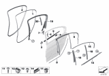 Diagram for 2017 BMW 530i xDrive Door Moldings - 51357381278