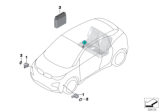 Diagram for BMW i3s Parking Assist Distance Sensor - 66209302605