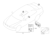 Diagram for 2007 BMW 750i Door Lock Cylinder - 51210031394