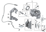 Diagram for BMW 328i xDrive Brake Caliper Repair Kit - 34116850646