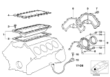 Diagram for 1994 BMW 740i Knock Sensor - 12141736303