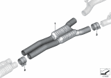 Diagram for 2018 BMW M760i xDrive Muffler - 18308654954