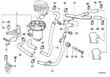 Diagram for 1996 BMW 850Ci Secondary Air Injection Pump - 11721435637