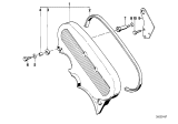 Diagram for 1986 BMW 524td Timing Cover - 11142241059