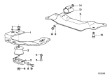 Diagram for 1995 BMW 525i Transfer Case Mount - 24701138434