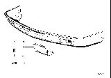 Diagram for 1988 BMW M5 Fender Splash Shield - 51711935117