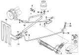 Diagram for 2002 BMW 525i Power Steering Cooler - 17111141819