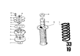 Diagram for 1977 BMW 530i Control Arm Bushing - 33521100704