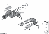 Diagram for 2004 BMW X5 Exhaust Heat Shield - 11627532924