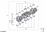 Diagram for BMW X5 Rod Bearing - 11247798092