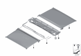 Diagram for 2016 BMW 750i Sunroof Cable - 54107427811