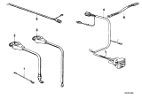 Diagram for 1981 BMW 320i Battery Cable - 12421277511