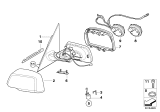 Diagram for 2004 BMW X3 Mirror Cover - 51163412288