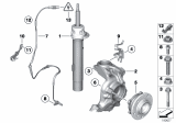 Diagram for 2013 BMW Z4 Shock Absorber - 31316784917