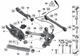 Diagram for BMW X1 Axle Pivot Bushing - 33326765534