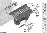 Diagram for BMW 435i Gran Coupe Intake Manifold Gasket - 11617547242