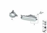 Diagram for 2018 BMW X5 M Fog Light Bulb - 63217160784