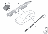 Diagram for 2015 BMW 435i xDrive Antenna - 65209281064