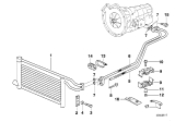 Diagram for BMW 740i Oil Cooler - 17221745275