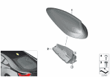 Diagram for BMW 430i xDrive Antenna - 65208794527