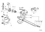 Diagram for 1976 BMW 530i Window Regulator - 51341809603