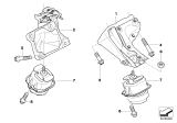 Diagram for 2007 BMW X5 Engine Mount - 22116776136