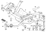 Diagram for BMW 750i Radius Arm Bushing - 31120304308