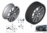 Diagram for 2020 BMW 840i xDrive Alloy Wheels - 36118097241