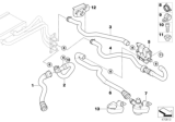 Diagram for BMW 525i Cooling Hose - 64216910759