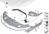Diagram for BMW 840i Gran Coupe Weather Strip - 51767349601