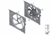 Diagram for BMW 330i xDrive Radiator fan - 17428666816