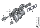 Diagram for 2020 BMW M760i xDrive Exhaust Manifold Gasket - 11628623442