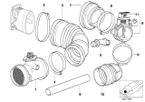 Diagram for BMW 318is Air Hose - 13711433979