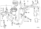 Diagram for 2000 BMW 750iL Secondary Air Injection Pump - 11727508427