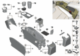 Diagram for BMW 320i xDrive Cup Holder - 51169227894