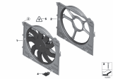 Diagram for 2012 BMW M3 Fan Blade - 17112283621