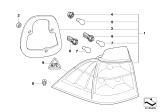 Diagram for 2006 BMW 530xi Tail Light - 63217165827