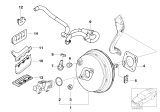 Diagram for 2001 BMW M3 Brake Booster - 34332282193