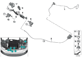 Diagram for BMW i3 Door Lock - 67117309678